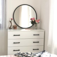 Oglindă Hanah Home Siyah Metal Cerceve Yuvarlak Ayna A710 imaginea #4 — magazin online Desire.md
