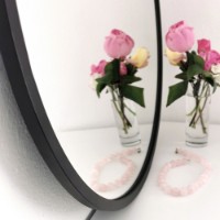 Oglindă Hanah Home Siyah Metal Cerceve Yuvarlak Ayna A710 imaginea #6 — magazin online Desire.md