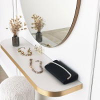 Oglindă Hanah Home Gold 90 imaginea #3 — magazin online Desire.md