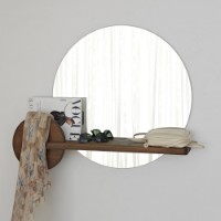 Oglindă Hanah Home Points Walnut imaginea #3 — magazin online Desire.md