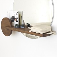 Oglindă Hanah Home Points Walnut imaginea #4 — magazin online Desire.md