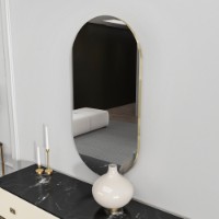 Oglindă Hanah Home Riors Dark Grey Gold imaginea #6 — magazin online Desire.md