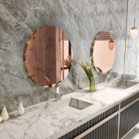 Oglindă Hanah Home Oneas Bronze Gold imaginea #3 — magazin online Desire.md