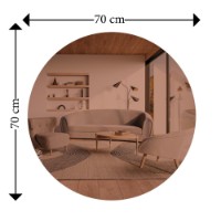 Oglindă Hanah Home Oneas Bronze Gold imaginea #6 — magazin online Desire.md