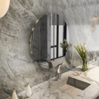 Oglindă Hanah Home Oneas Dark Grey Silver
