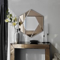 Oglindă Hanah Home Status Bronze imaginea #2 — magazin online Desire.md