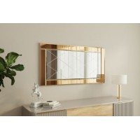 Oglindă Hanah Home Pierre Bronze White v2