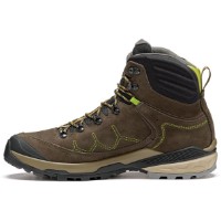 Bocanci pentru bărbați Asolo Falcon Evo NBK GV Dark Brown/Lime, s.43 2/3 imaginea #2 — magazin online Desire.md