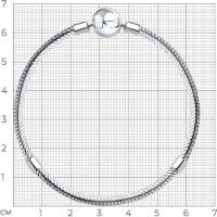 Brățară SOLOVOV JEWELRY 94051043 s.17 12,67g imaginea #3 — magazin online Desire.md