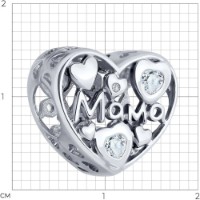 Pandantiv SOLOVOV JEWELRY 94033013 2,18g imaginea #2 — magazin online Desire.md