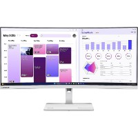 Monitor Lenovo L34W-4C White