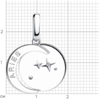 Pandantiv SOLOVOV JEWELRY 94032624 3,13g imaginea #2 — magazin online Desire.md