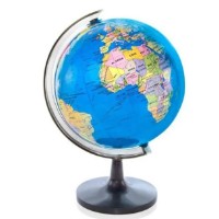 Glob pământesc New World 10cm (Gl.10.PVC_blue)