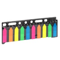 Semne pentru carte New World Arrow Neon 10x20p (P15-5)