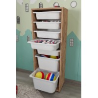 Etajeră pentru jucarii Bofigo 12-10-02 Pine imaginea #3 — magazin online Desire.md