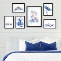 Set de 6 tablouri Wallity SET_011