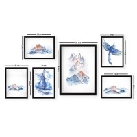 Set de 6 tablouri Wallity SET_011 imaginea #2 — magazin online Desire.md