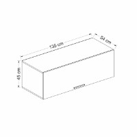 Настенный шкаф Rani Kale 135 White фото №5 — интернет-магазин Desire.md
