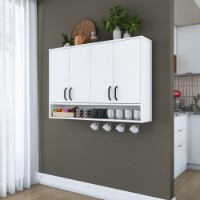 Настенный шкаф Rani JE199 White фото №2 — интернет-магазин Desire.md
