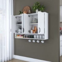 Настенный шкаф Rani JE199 White фото №5 — интернет-магазин Desire.md