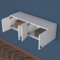 Настенный шкаф Rani EA143 White фото №6 — интернет-магазин Desire.md