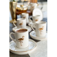 Набор чашек Hermia Flamingo 12 фото №2 — интернет-магазин Desire.md