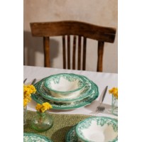 Seturi de veselă Hermia Velour Green Fulya 24 Ytkm imaginea #2 — magazin online Desire.md
