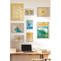 Set de 8 picturi Wallity Cgs-057-Wooden-Byk imaginea #3 — magazin online Desire.md