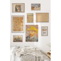 Set de 8 picturi Wallity Cgs-059-Wooden-Byk imaginea #2 — magazin online Desire.md