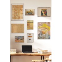 Set de 8 picturi Wallity Cgs-059-Wooden-Byk imaginea #3 — magazin online Desire.md