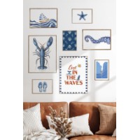Set de 8 picturi Wallity Cgs-061-Wooden-Byk