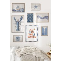 Set de 8 picturi Wallity Cgs-061-Wooden-Byk imaginea #2 — magazin online Desire.md