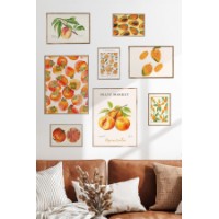 Set de 8 picturi Wallity Cgs-066-Wooden-Byk