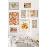 Set de 8 picturi Wallity Cgs-066-Wooden-Byk imaginea #2 — magazin online Desire.md