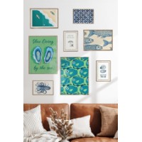 Set de 8 picturi Wallity Cgs-067-Wooden-Byk