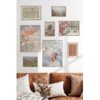 Set de 8 picturi Wallity Cgs-071-Wooden-Byk