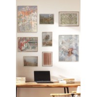 Set de 8 picturi Wallity Cgs-071-Wooden-Byk imaginea #3 — magazin online Desire.md