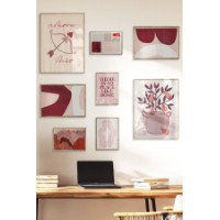 Set de 8 picturi Wallity Cgs-080-Wooden-Byk imaginea #3 — magazin online Desire.md