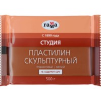 Пластилин Gamma Скульптурный Терракотовый Мягкий 500г (2.80.Е050.004.3)