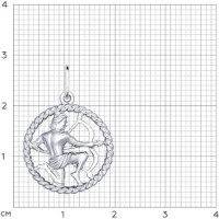Pandantiv SOLOVOV JEWELRY 94031861 1,64g imaginea #3 — magazin online Desire.md