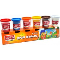 Тесто для лепки Lets 6 Colors 56g (L8260)