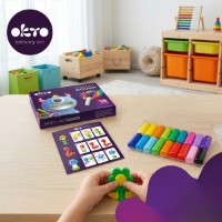 Plastilina OKTO Clay 18pcs x 6g (25008) imaginea #5 — magazin online Desire.md