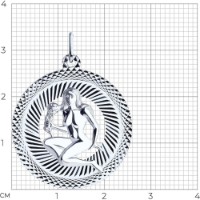 Pandantiv SOLOVOV JEWELRY 94030875 1,8g imaginea #3 — magazin online Desire.md