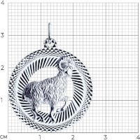 Pandantiv SOLOVOV JEWELRY 94030870 2,01g imaginea #3 — magazin online Desire.md