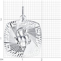 Pandantiv SOLOVOV JEWELRY 94030867 1,17g imaginea #3 — magazin online Desire.md