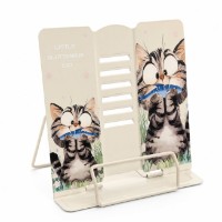 Suport pentru carte New World Little Gluttonous Cat Beige (1233s-2)