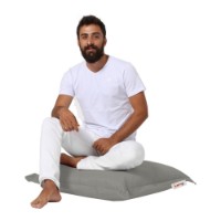 Fotoliu moale Atelier Del Sofa Cushion Pouf 70x70 Fume imaginea #3 — magazin online Desire.md