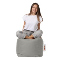 Fotoliu moale Atelier Del Sofa Square Pouf Fume imaginea #2 — magazin online Desire.md