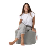 Fotoliu moale Atelier Del Sofa Square Pouf Fume imaginea #3 — magazin online Desire.md