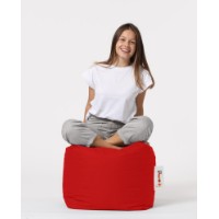 Fotoliu moale Atelier Del Sofa Square Pouf Red imaginea #2 — magazin online Desire.md